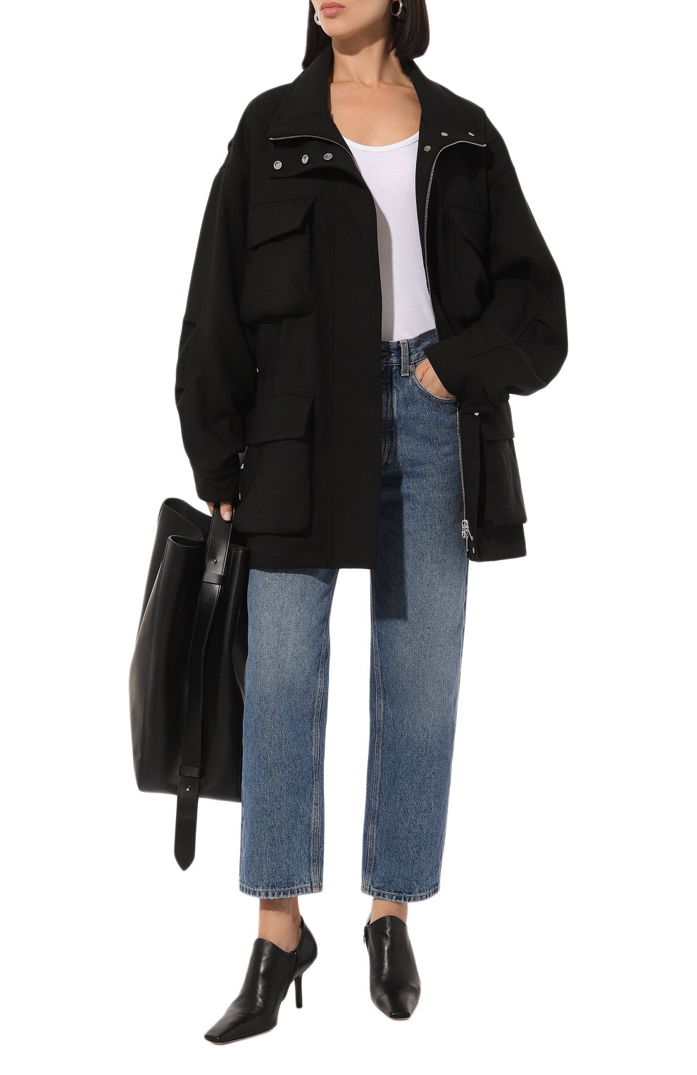 Шерстяная куртка ARMARIUM черного цвета по цене 243500 руб., арт. ARMFWJ011/W012, фото 2 Шерстяная куртка ARMARIUM, арт. ARMFWJ011/W012, фото 2