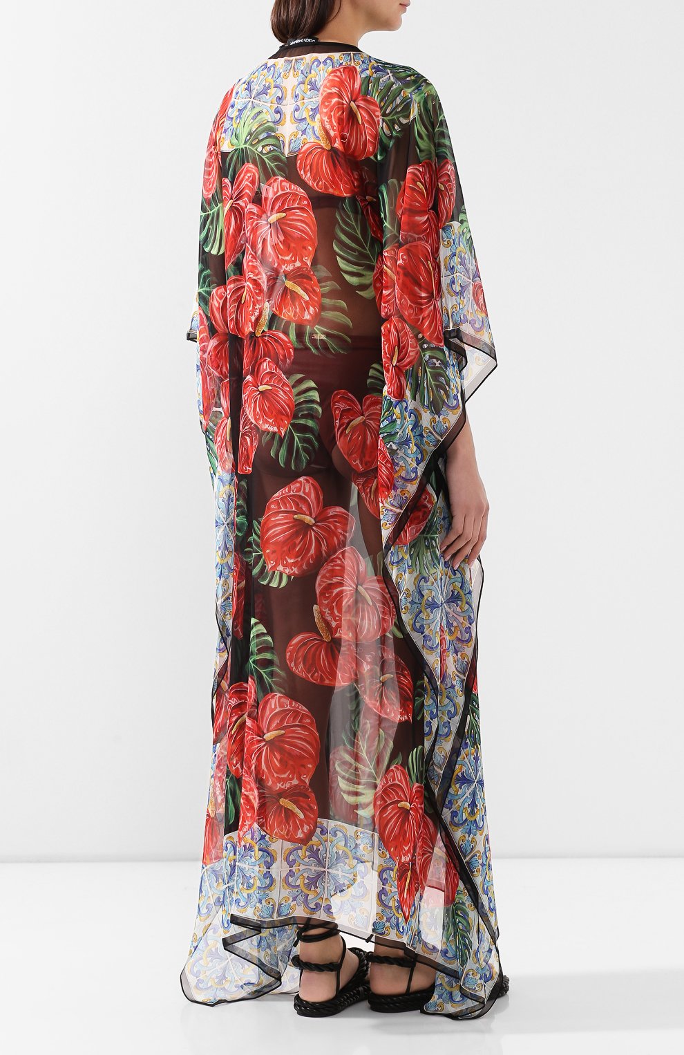 Шелковая туника DOLCE & GABBANA, арт. F6I8QT/FI1YR, фото 4