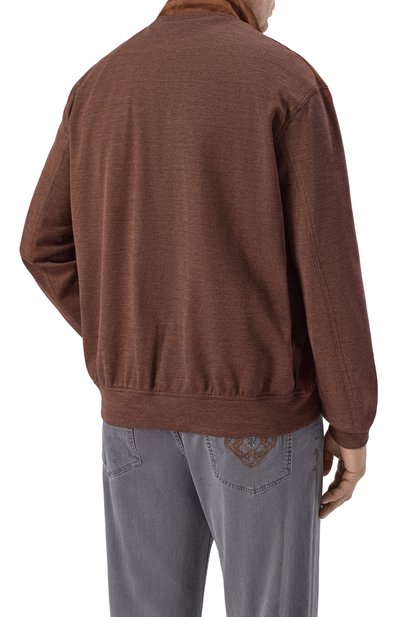 Комбинированный кардиган CORTIGIANI, арт. 4AG652, фото 4