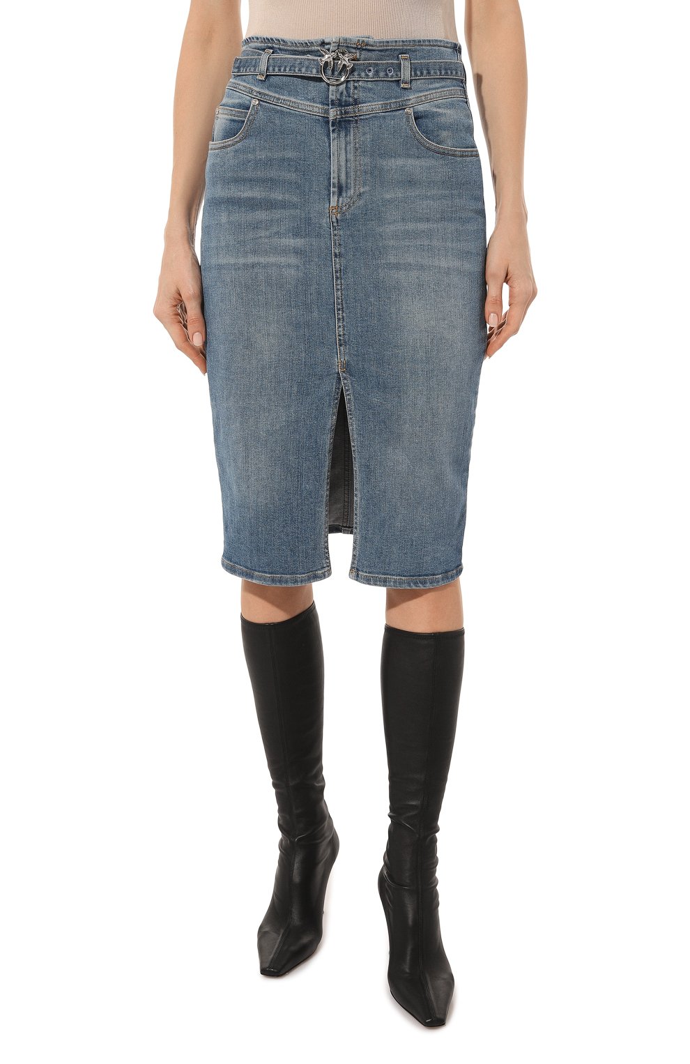 Джинсовая юбка PINKO, арт. 100223-A0FS, фото 3