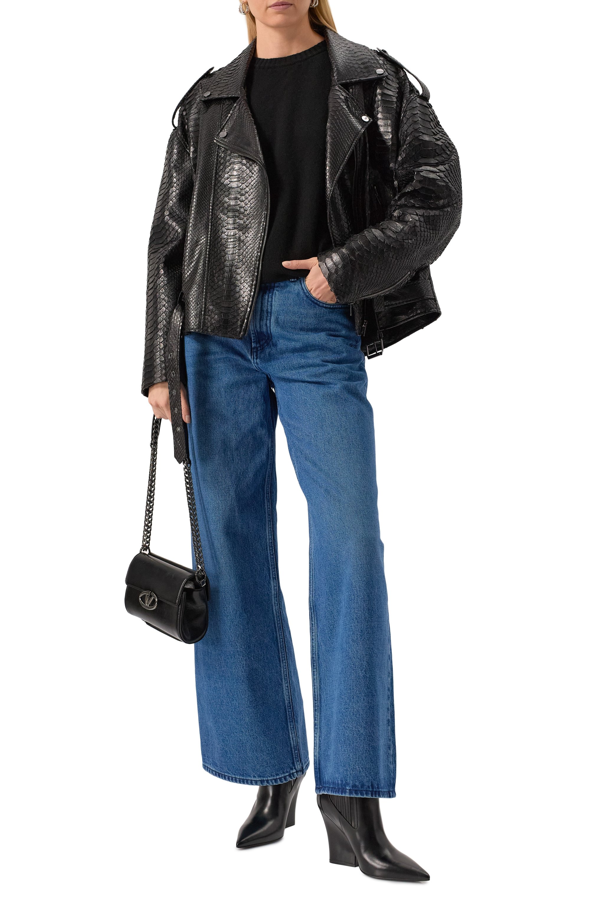 Куртка из кожи питона MVST, арт. EXBCK-Y298-2/YLN001, фото 2