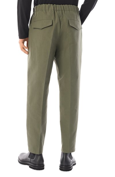 Хлопковые брюки JIL SANDER, арт. J23KA0005/J45225, фото 4