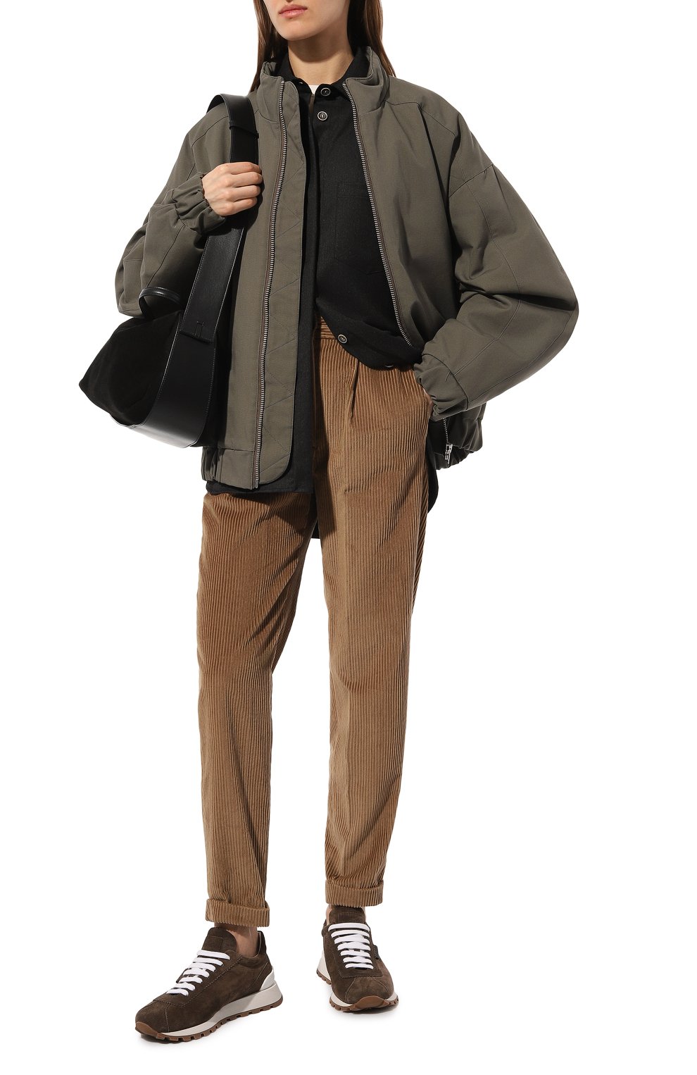 Вельветовые брюки KITON светло-коричневого цвета по цене 74400 руб., арт. D50105K0561B, фото 2 Вельветовые брюки KITON, арт. D50105K0561B, фото 2