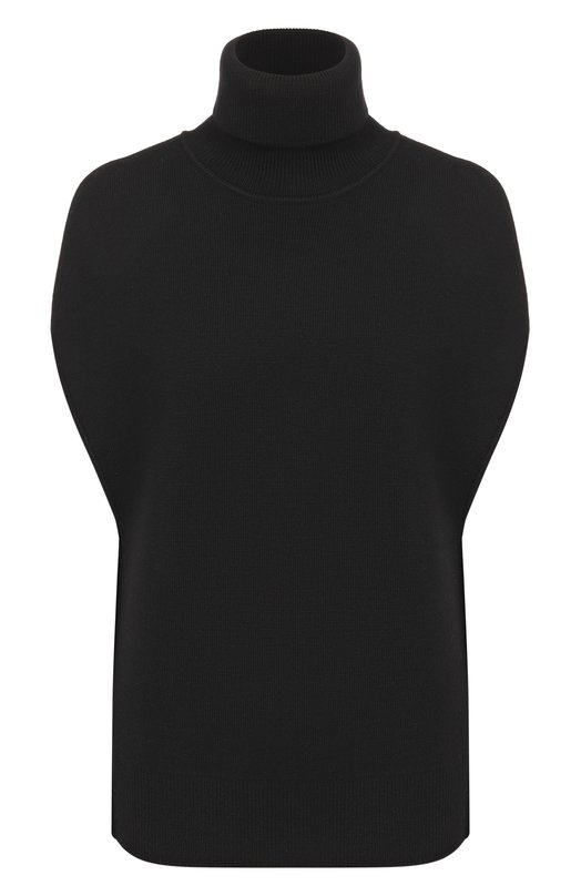 Шерстяной пуловер TOTEME 261-WRT0573-YA0008 Чёрный 261-WRT0573-YA0008