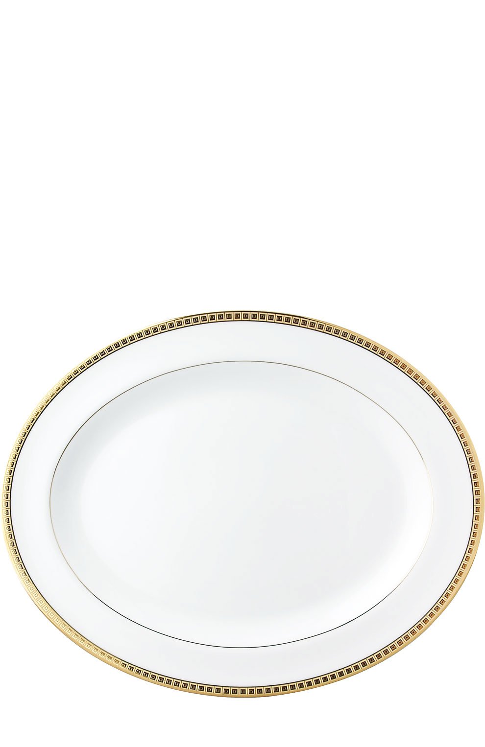 Блюдо овальное athena gold BERNARDAUD белого цвета по цене 74450 руб., арт. 0467/107, фото 1 Блюдо овальное athena gold BERNARDAUD, арт. 0467/107, фото 1