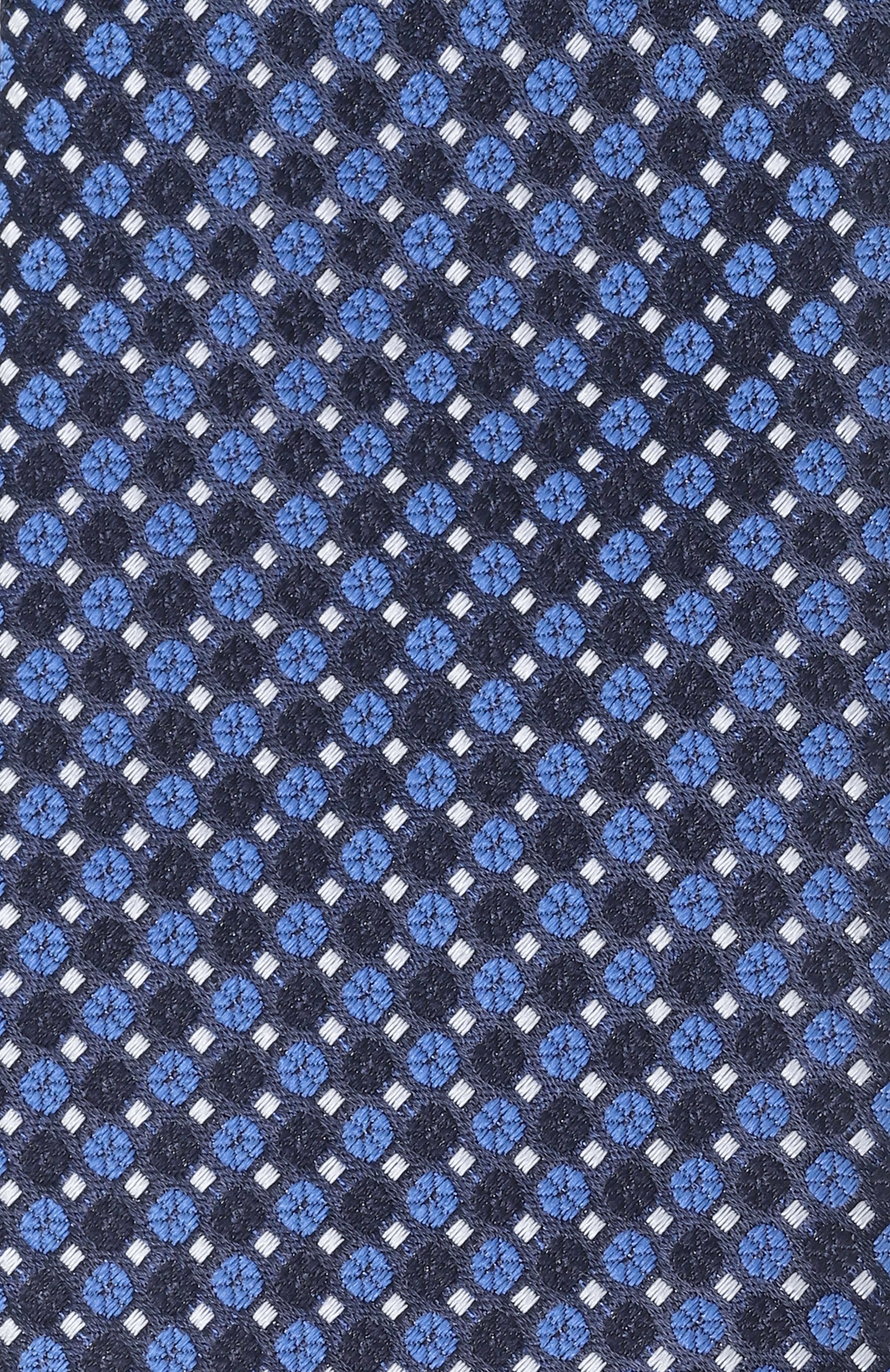 Шелковый галстук CANALI темно-синего цвета по цене 21000 руб., арт. 18/HJ04411, фото 4 Шелковый галстук CANALI, арт. 18/HJ04411, фото 4