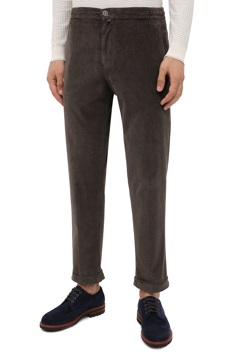Вельветовые брюки KITON, арт. UFPLACJ02T46, фото 3