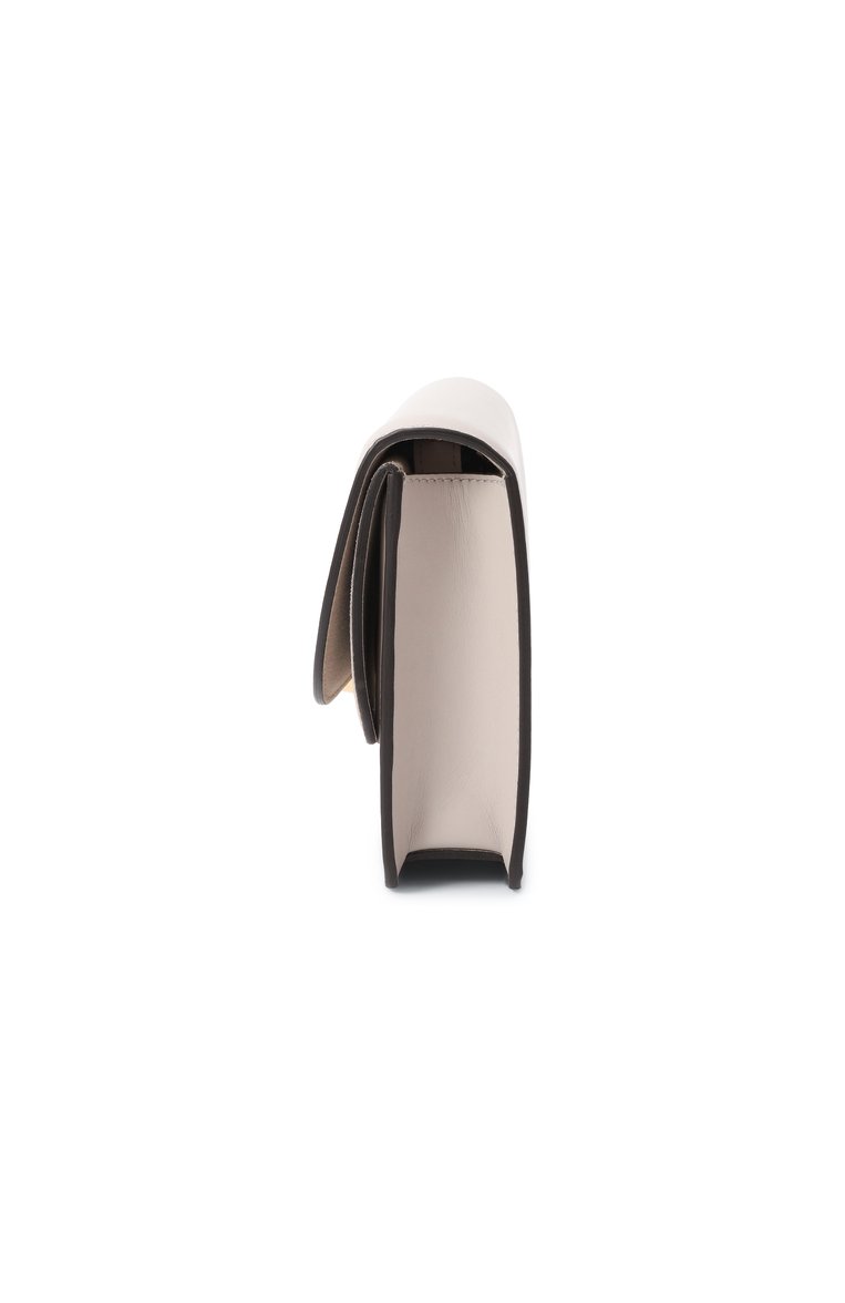 Женская сумка furla sfera small FURLA светло-серого цвета, арт. WB01515/BX0428 | Фото 4 (Ремень/цепочка: На ремешке; Размер: small; Материал: Натуральная кожа; Автоматизация ТО: Проставлено; Автоматизация состава: Проставлено)
