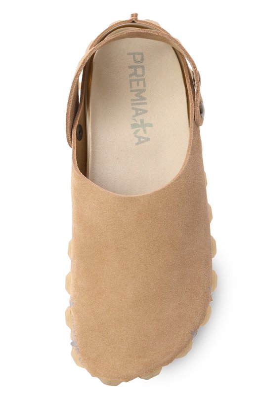 Замшевые сабо Ivyd Premiata IVYD/VAR 8277 Бежевый  IVYD/VAR 8277 Фото 6