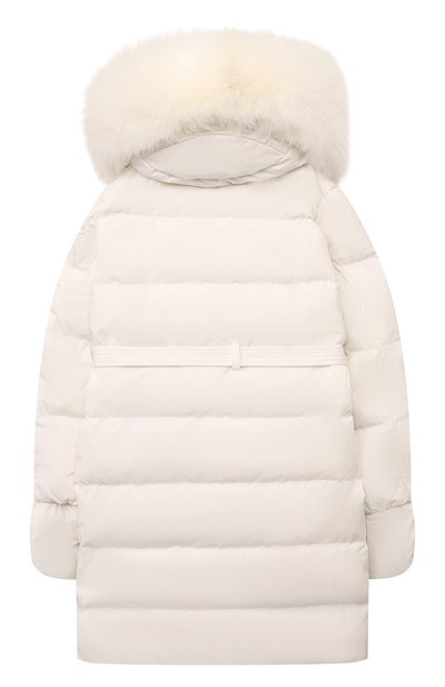 Пуховик с отделкой из песца YVES SALOMON ENFANT, арт. 25WEM920XXD0TM, фото 2