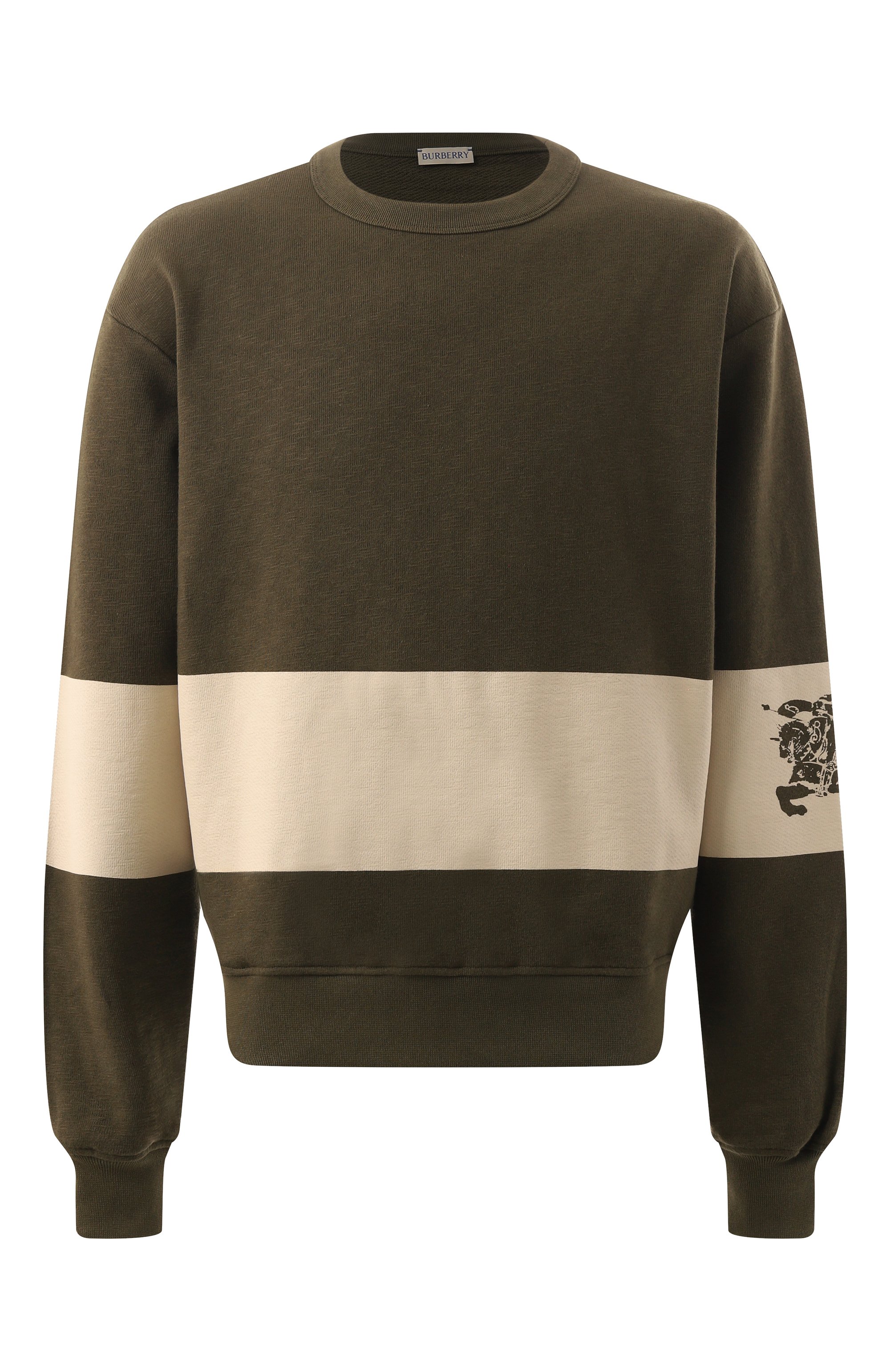 Хлопковый свитшот BURBERRY, арт. 8092682, фото 1