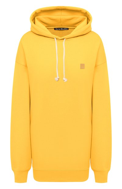 Женский хлопковое худи ACNE STUDIOS, арт. CI0009/W