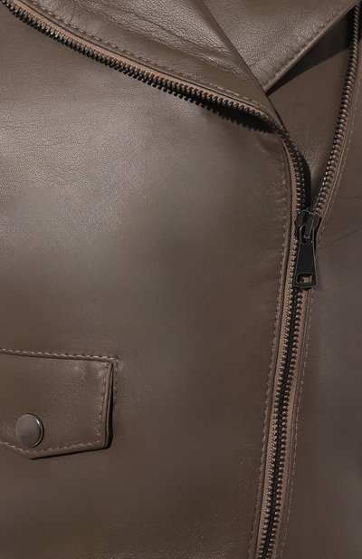 Кожаная куртка SIMONETTA RAVIZZA, арт. S04JA235L16/TS/063, фото 5