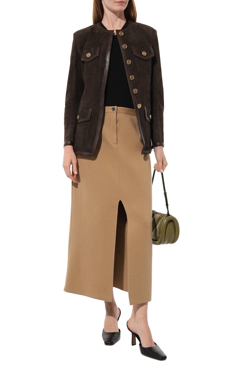 Замшевый жакет GUCCI, арт. 563015 XNAED, фото 2