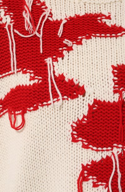 Свитер DONDUP кремового цвета по цене 49950 руб., арт. DT351/M00948D, фото 5 Свитер DONDUP, арт. DT351/M00948D, фото 5