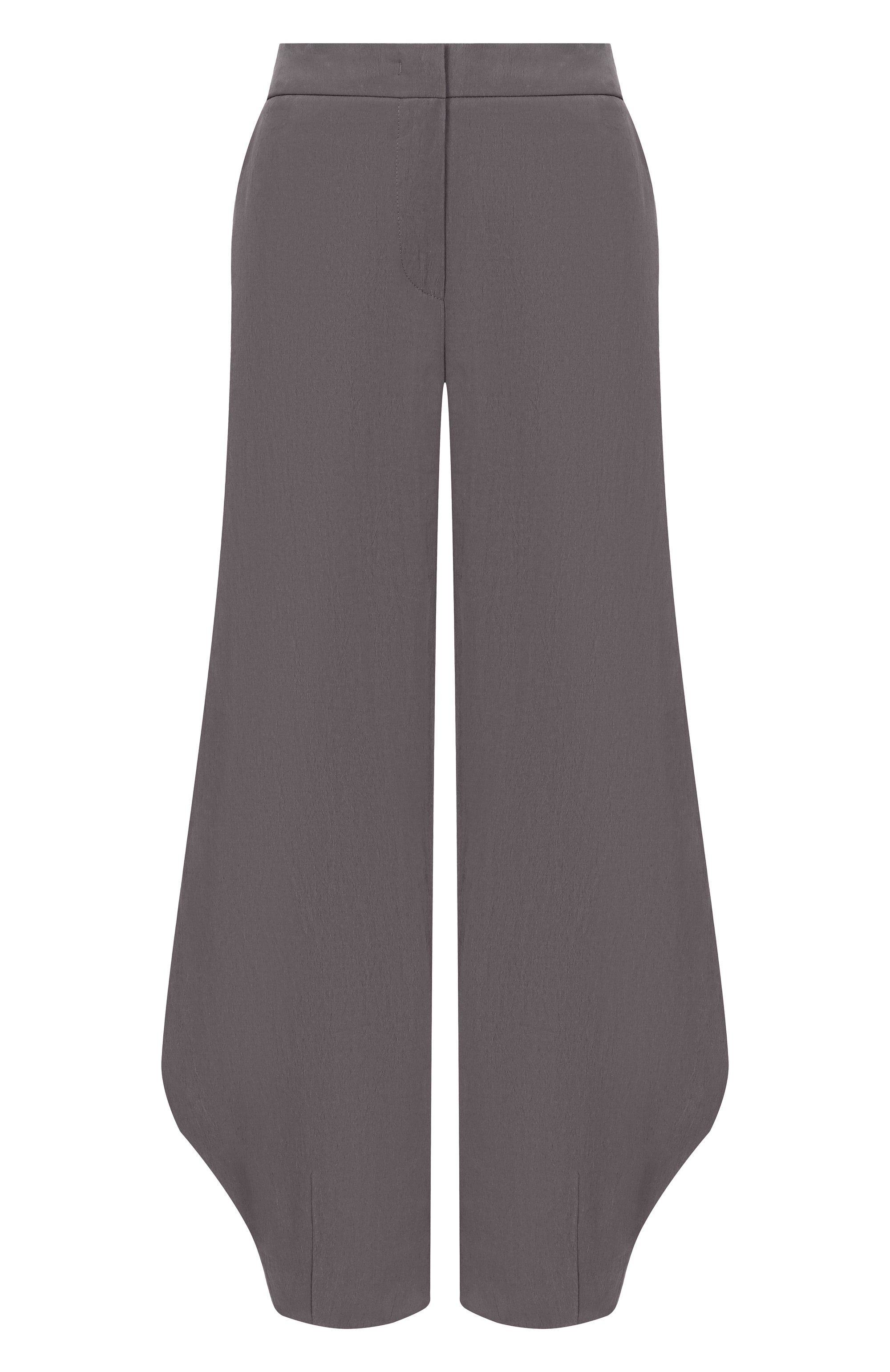 Шелковые брюки GIORGIO ARMANI серого цвета по цене 215000 руб., арт. GW002795/TE13824, фото 1 Шелковые брюки GIORGIO ARMANI, арт. GW002795/TE13824, фото 1