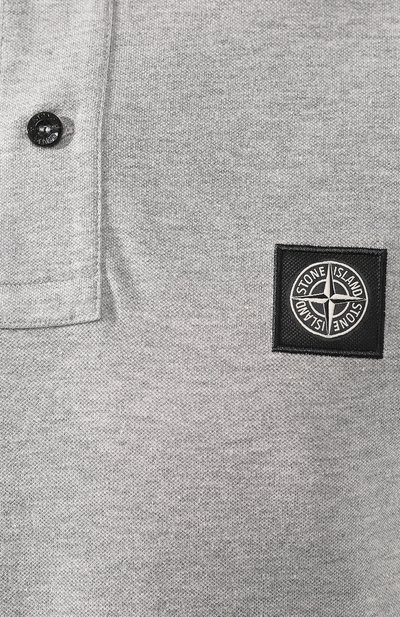 Хлопковое поло STONE ISLAND, арт. 101522S18, фото 5