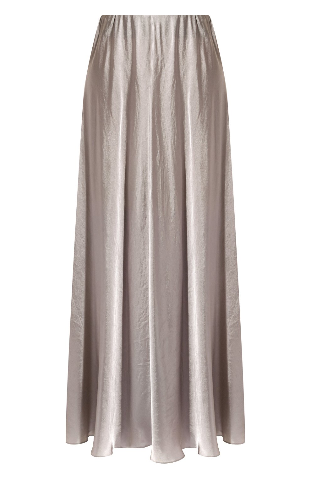 Шелковая юбка FLASHIN серого цвета по цене 27500 руб., арт. FX25SM, фото 1 Шелковая юбка FLASHIN, арт. FX25SM, фото 1