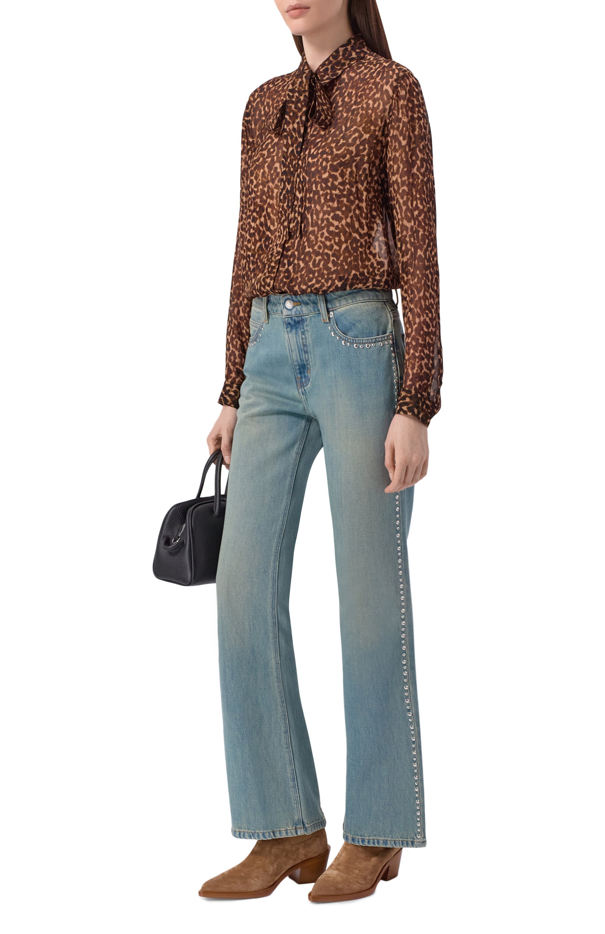 Блузка из вискозы THE KOOPLES, арт. FCCL30026K, фото 2