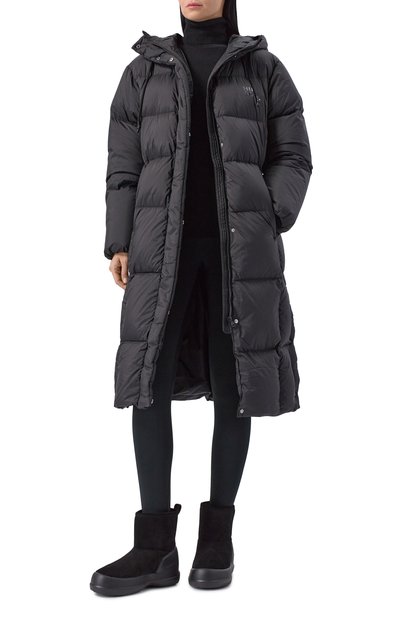 Пуховик HUGO черного цвета по цене 54950 руб., арт. 50546355, фото 3 Пуховик HUGO, арт. 50546355, фото 3