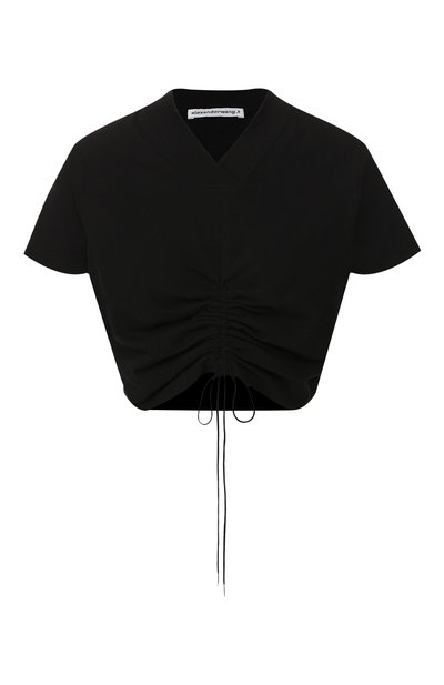 Женский хлопковый топ ALEXANDERWANG.T, арт. 4C191080