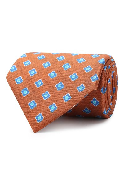 Мужской шелковый галстук KITON, арт. UCRVKLC06F60
