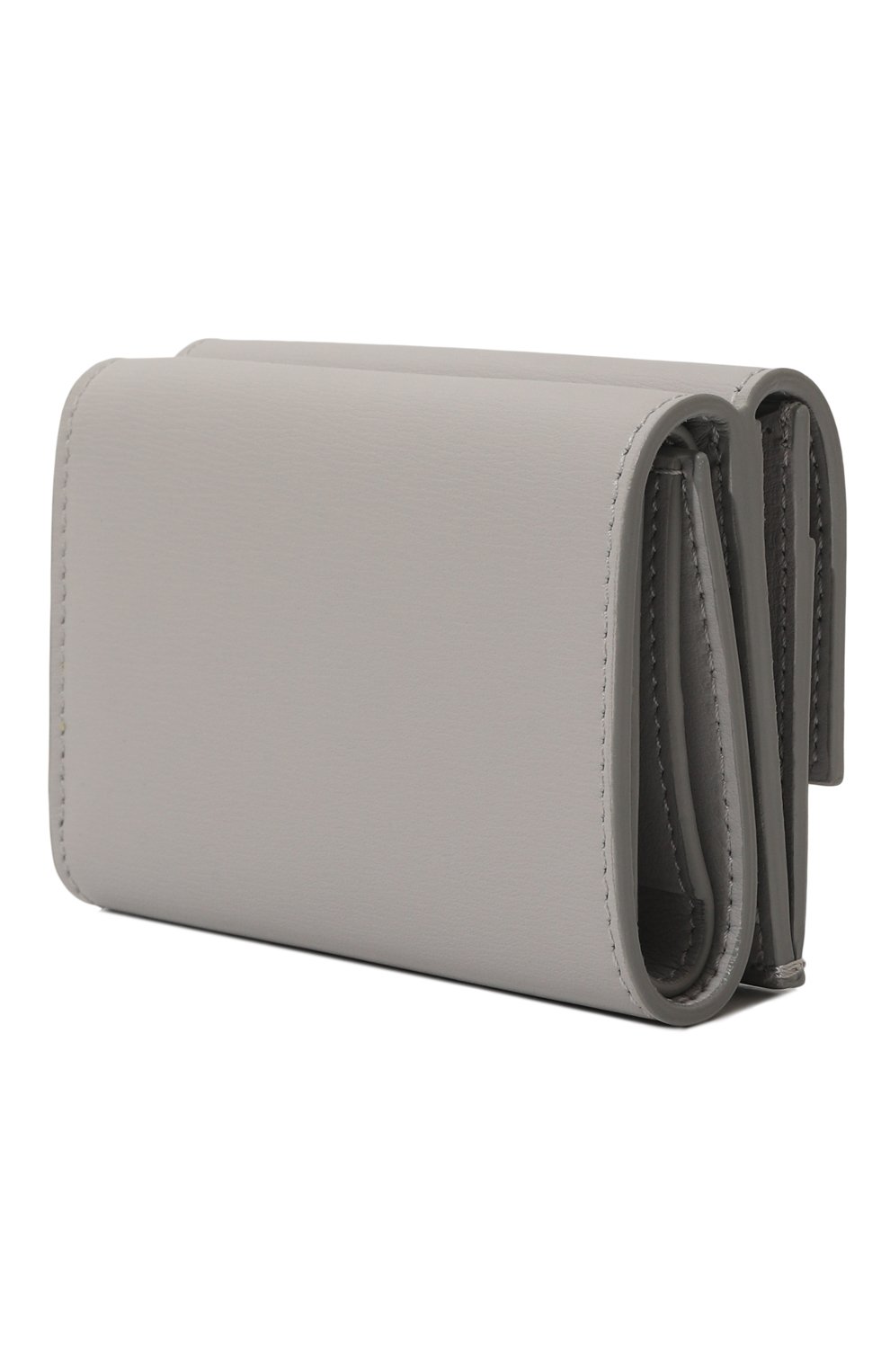 Кожаное портмоне CELINE светло-серого цвета по цене 56250 руб., арт. 10E603CQP, фото 2 Кожаное портмоне CELINE, арт. 10E603CQP, фото 2