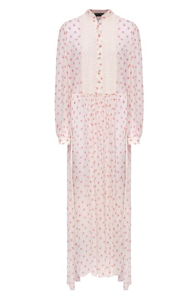 Женское платье из вискозы ANN DEMEULEMEESTER, арт. B0013958/FA733