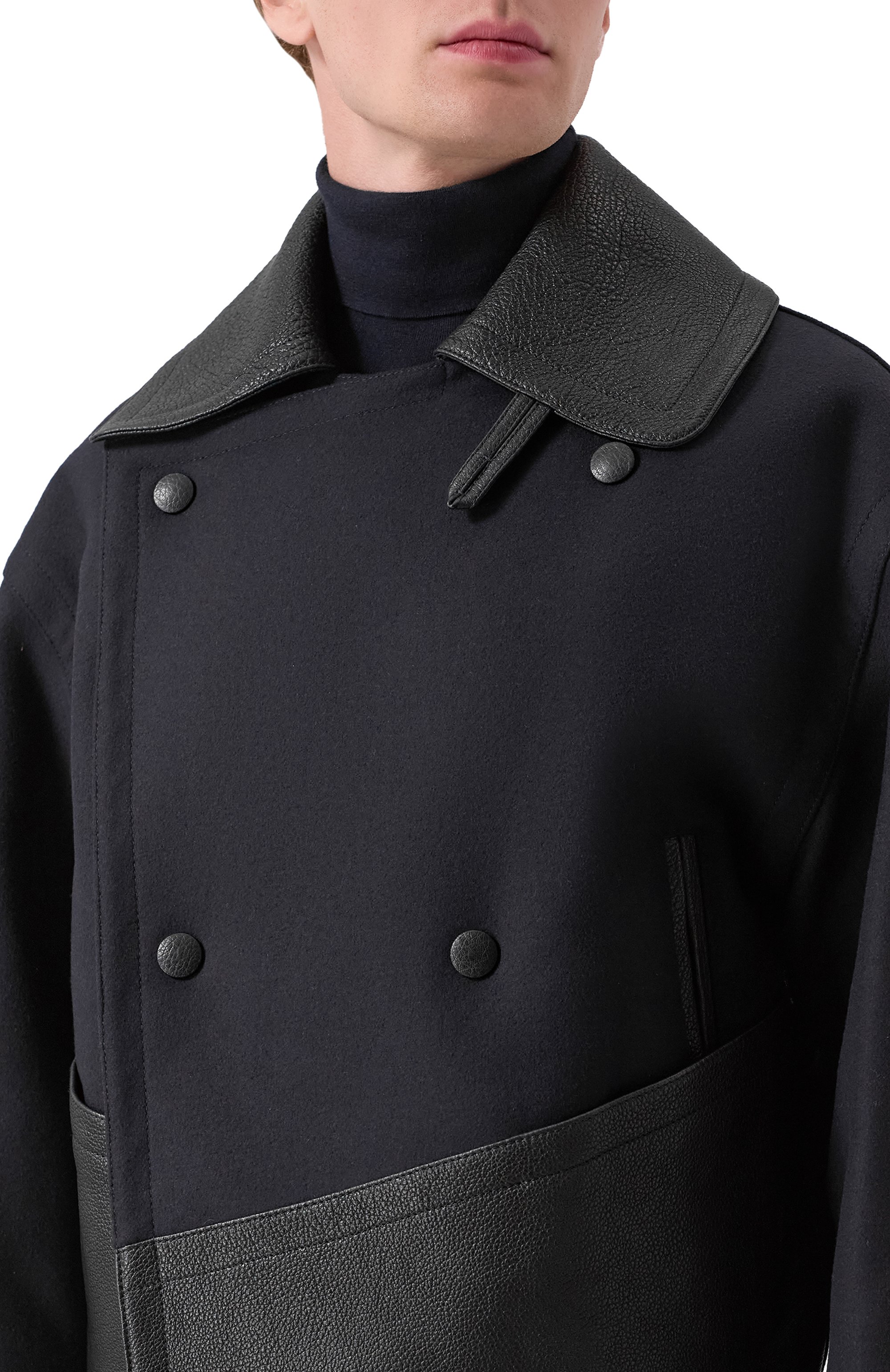 Комбинированная куртка GIORGIO ARMANI, арт. GM002240/AF20402, фото 5