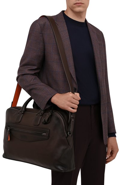 Кожаная сумка для ноутбука SANTONI, арт. UIBBA2109LI-GGTQT50, фото 5