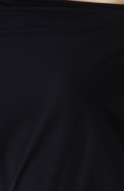Однотонное платье-миди из шерсти BRUNELLO CUCINELLI темно-синего цвета по цене 159000 руб., арт. M0R25A4381, фото 5 Однотонное платье-миди из шерсти BRUNELLO CUCINELLI, арт. M0R25A4381, фото 5