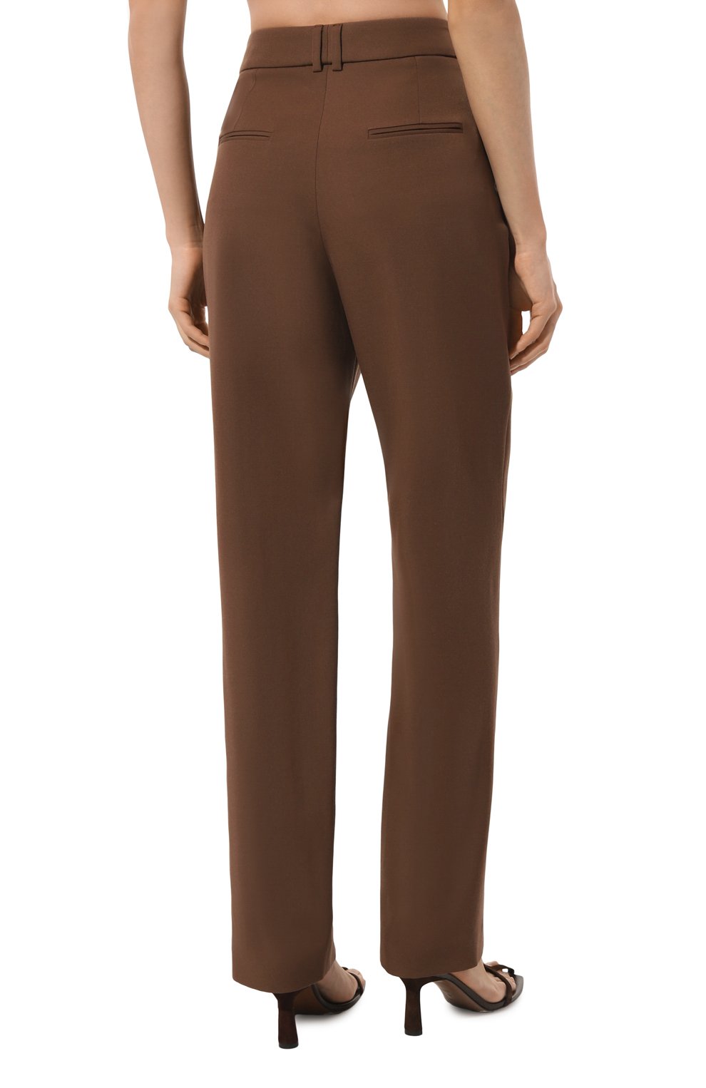 Шерстяные брюки BALMAIN, арт. AF0P0100WB05, фото 4