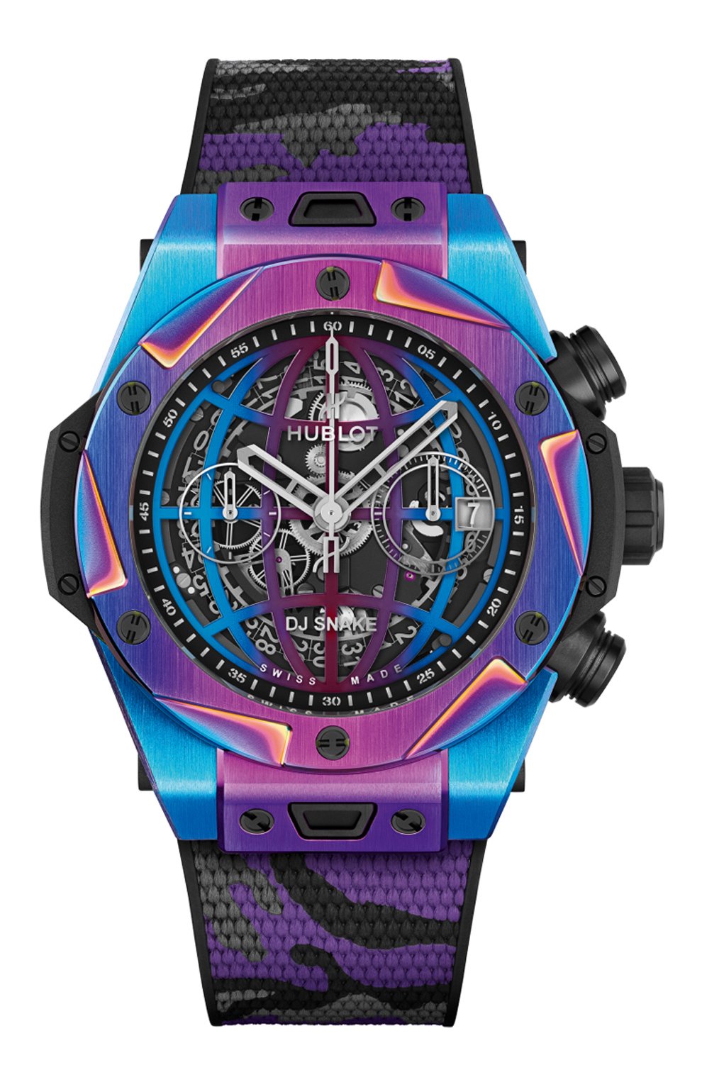Часы big bang dj snake HUBLOT бесцветного цвета по цене 3887000 руб., арт. 411.NN.0179.RX.DJS21, фото 1 Часы big bang dj snake HUBLOT, арт. 411.NN.0179.RX.DJS21, фото 1