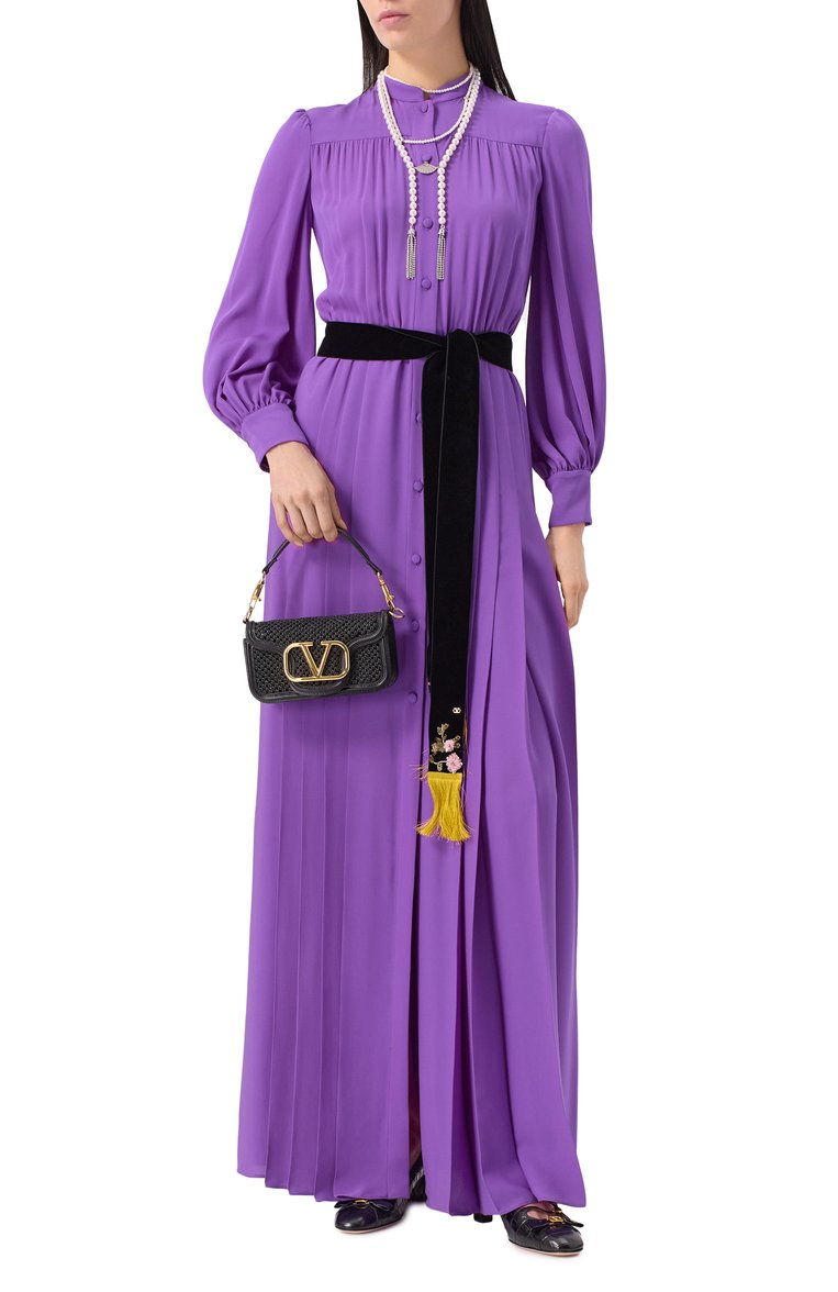Женские кожаные туфли bowow 45 VALENTINO черного цвета, арт. 6W2S0LD2/HUR | Фото 2 (Каблук высота: Низкий; Материал внутренний: Натуральная кожа; Подошва: Плоская; Материал внешний: Натуральная кожа; Каблук тип: Устойчивый)