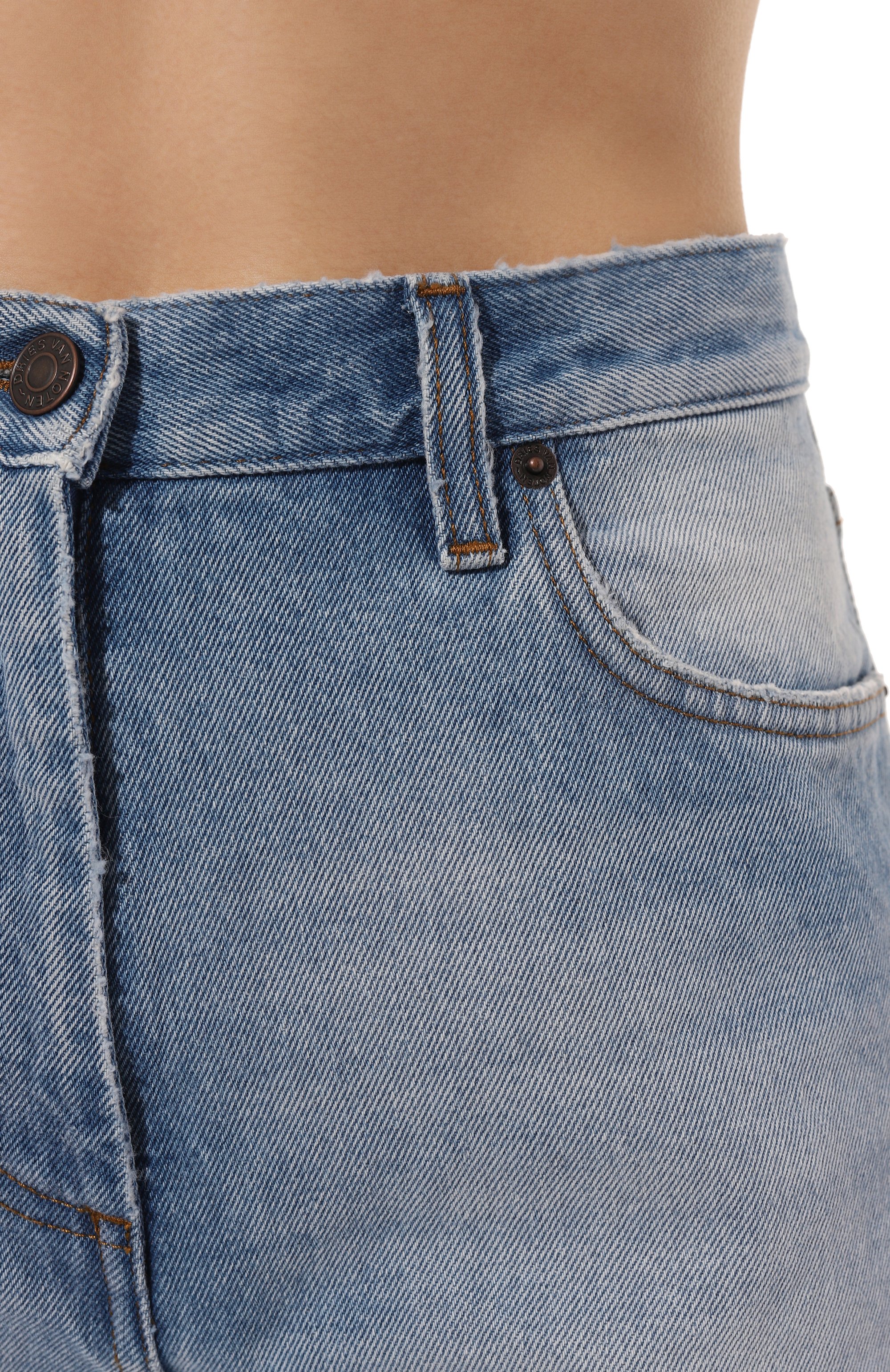 Джинсовые шорты DRIES VAN NOTEN, арт. 242-010927-9391, фото 5