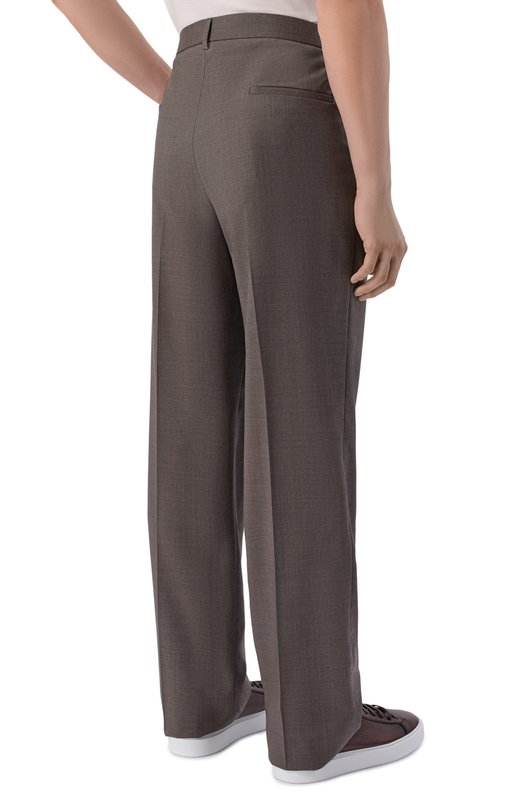 Шерстяные брюки Hevo T0RRECANNE24/L755 Коричневый  T0RRECANNE24/L755 Фото 4