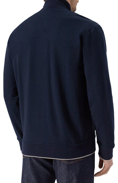 Толстовка из лиоц елла и хлопка PAUL&SHARK, арт. 26411809_001, фото 4