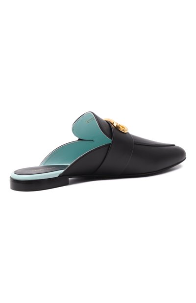 Кожаные сабо surge SERGIO ROSSI черного цвета по цене 83200 руб., арт. B11310/MMVN13, фото 5 Кожаные сабо surge SERGIO ROSSI, арт. B11310/MMVN13, фото 5