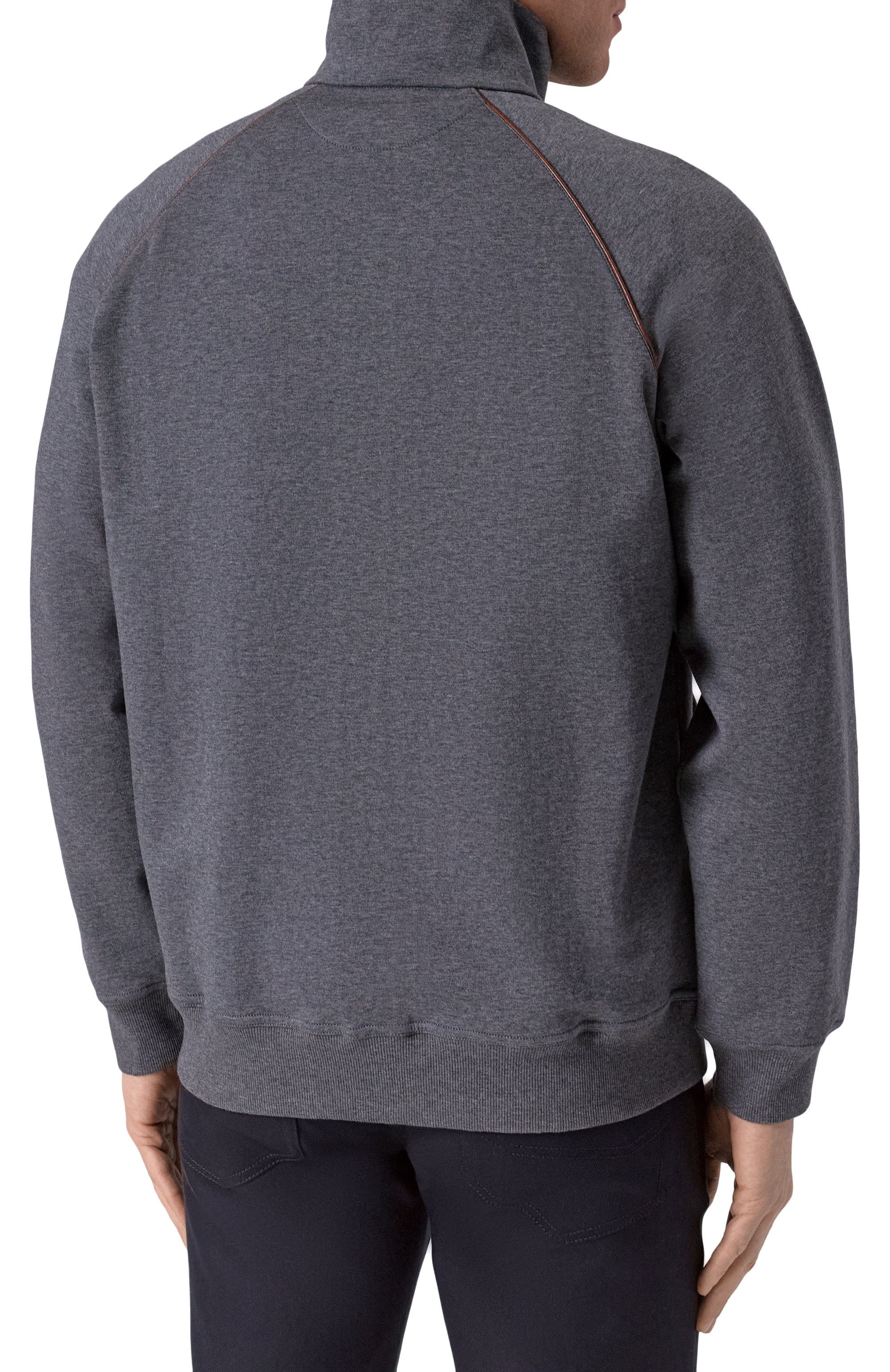 Хлопковая толстовка BRUNELLO CUCINELLI, арт. MW8639087G, фото 4