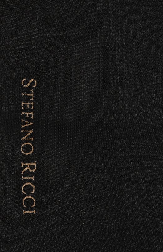 Хлопковые носки Stefano Ricci C034JQ0684/C034JQ Чёрный  C034JQ0684/C034JQ Фото 2