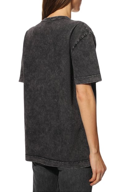 Хлопковая футболка ALEXANDER WANG, арт. UCC1221497, фото 4