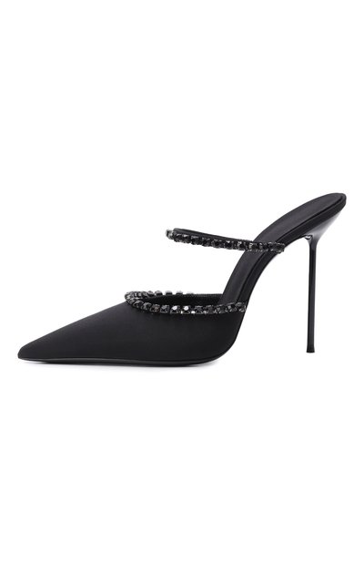 Атласные мюли lidia mary jane 105 PARIS TEXAS, арт. PX1820/XCPCE, фото 4