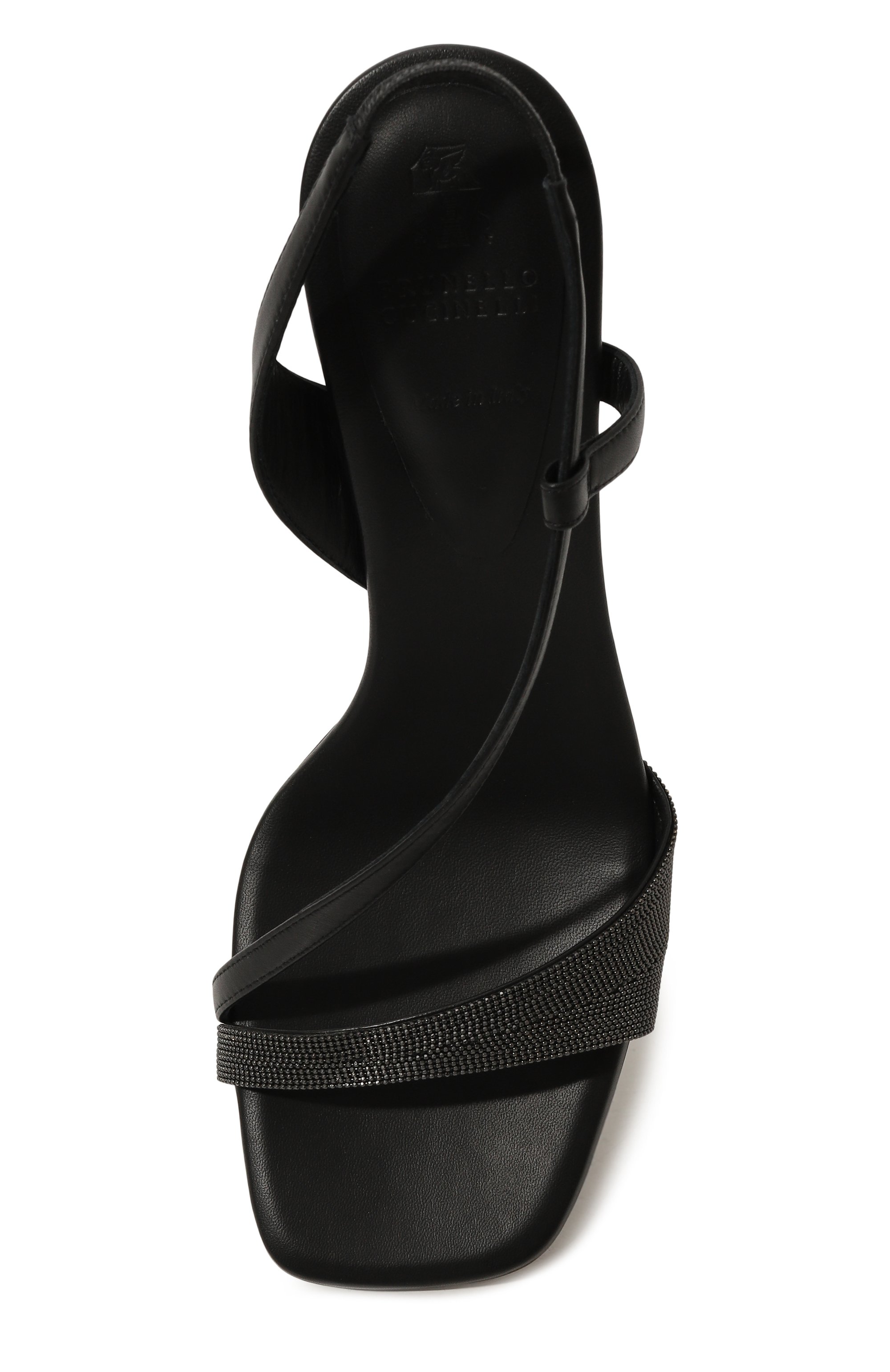 Кожаные босоножки BRUNELLO CUCINELLI, арт. MZSKC2665, фото 6