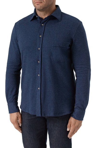 Рубашка из хлопка и кашемира STEFANO RICCI, арт. CJ008017/TE3001, фото 3