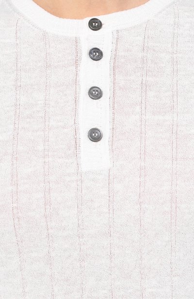Джемпер из смеси льна и хлопка ELEVENTY PLATINUM, арт. A76MAGA20 MAG0A031, фото 5