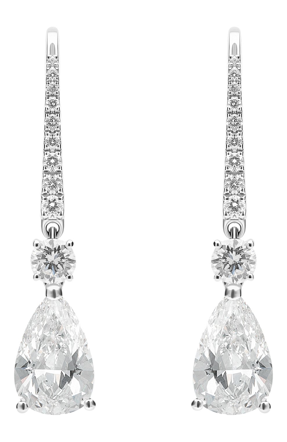Серьги solitaire MERCURY бесцветного цвета по цене 3025000 руб., арт. ME22836WPD, фото 1 Серьги solitaire MERCURY, арт. ME22836WPD, фото 1