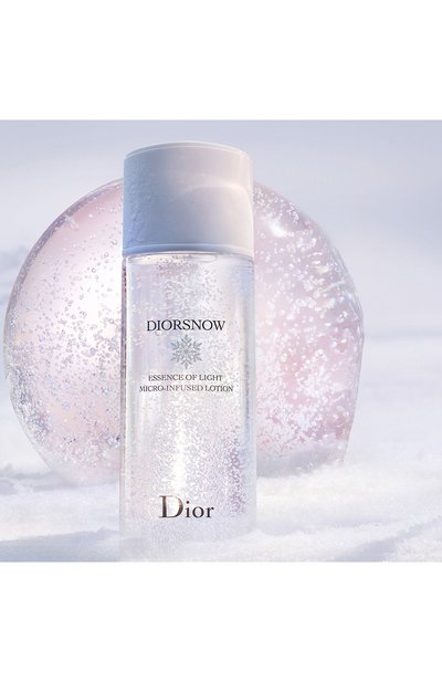 Увлажняющий лосьон для лица и шеи diorsnow essence of light micro-infused lotion (175ml) DIOR, арт. C099700132, фото 3