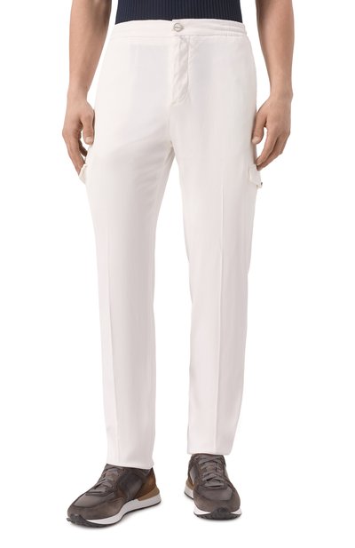 Брюки-карго из лиоцелла KITON, арт. UPLACTK0606F17, фото 3