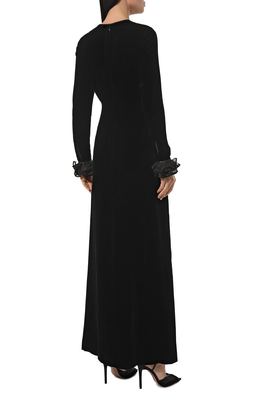 Платье из вискозы GIAMBATTISTA VALLI, арт. 24FWSVCA5019-81RED, фото 4