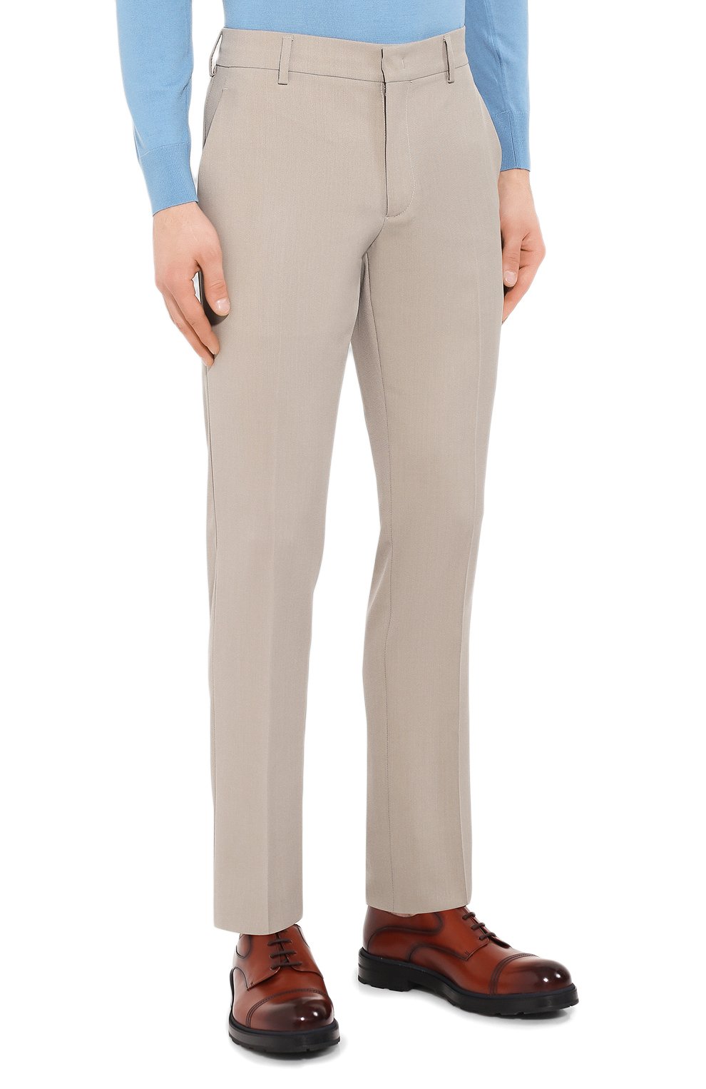 Брюки из смеси шерсти и хлопка LORO PIANA, арт. FAL0398, фото 3